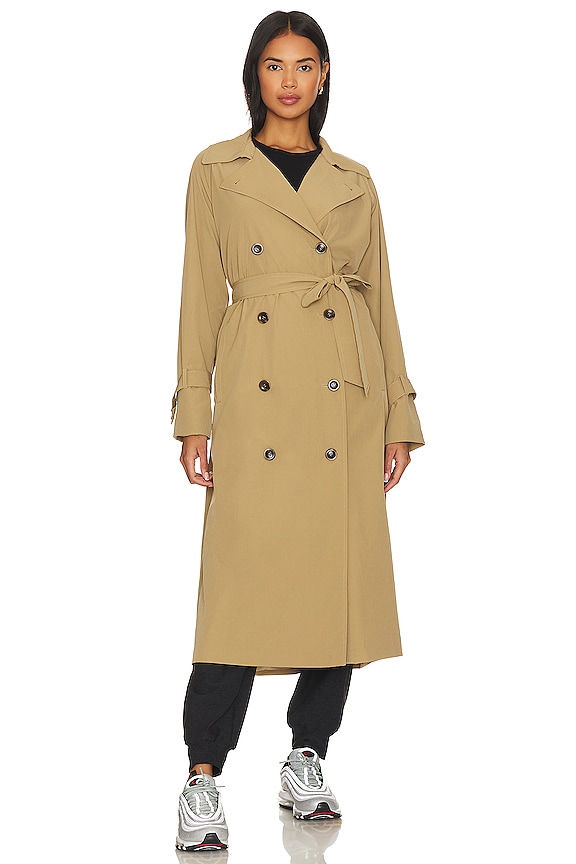 view 2 of 5 ABRIGO TRENCA PEYTON in Taupe