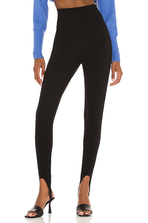 view 1 of 4 Jules Knit Stirrup Legging in Black