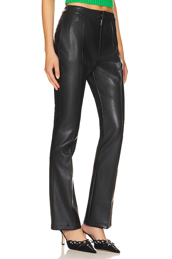 view 2 of 4 Reina Faux Leather Pants in Black