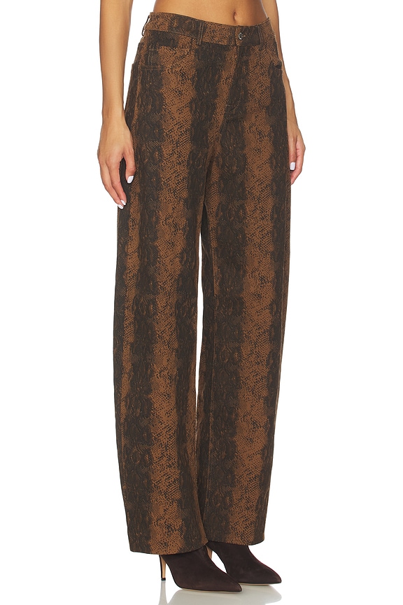 view 2 of 6 IGGY 팬츠 in Brown Multi