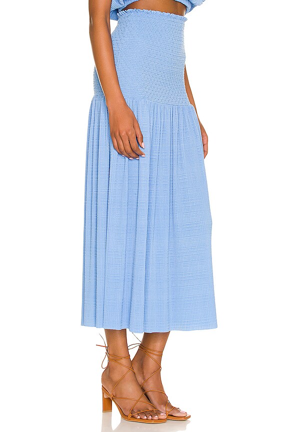 view 2 of 4 JENNA ミディ丈スカート in Sky Blue