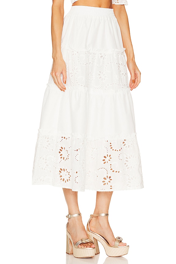 view 2 of 4 Pixie Skirt in White