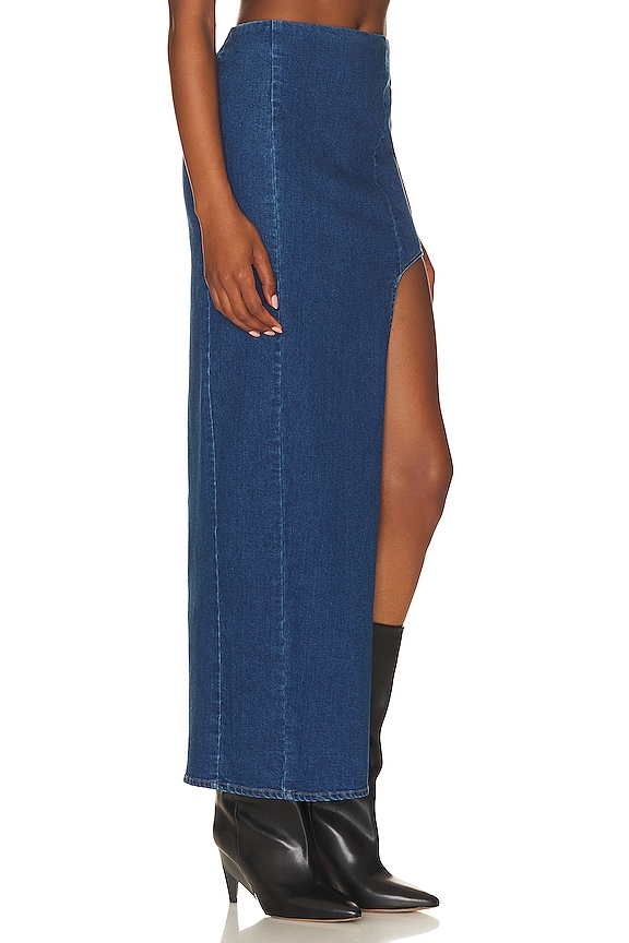 view 2 of 4 Joey Maxi Skirt in Denim