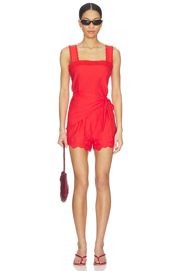 view 1 of 3 ROU オールインワン in Red