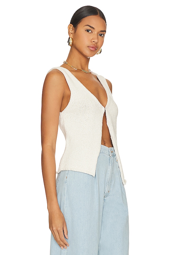 view 2 of 4 TOP CHALECO RENEGADE in Ivory