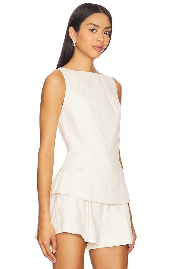 view 2 of 4 Veni Top in Ecru