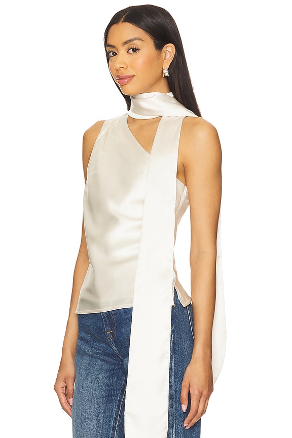 view 2 of 4 TOP FULAR GLOSS in Cream