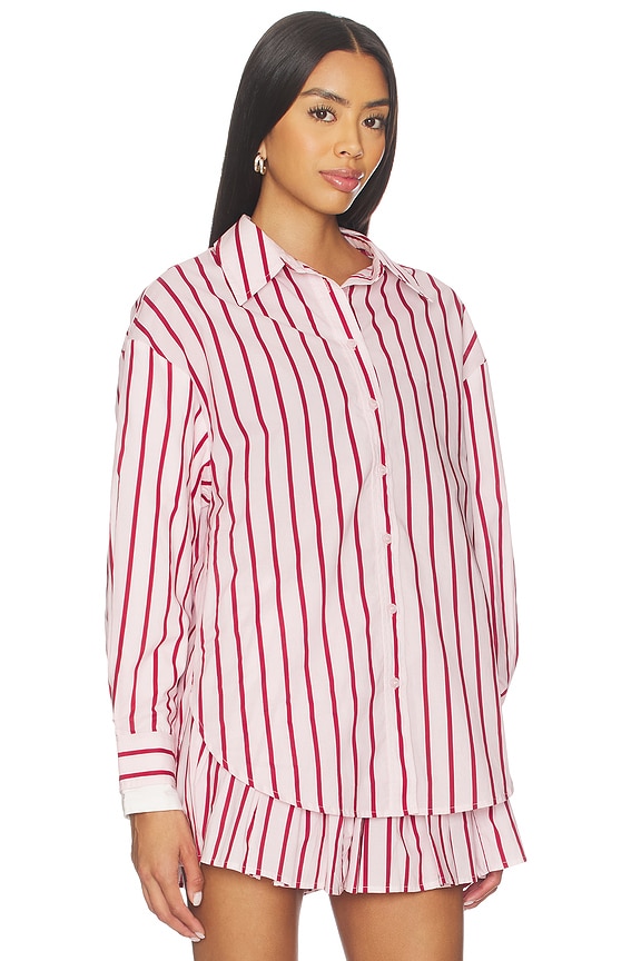 view 2 of 5 Vivee Shirts in Pink & Red