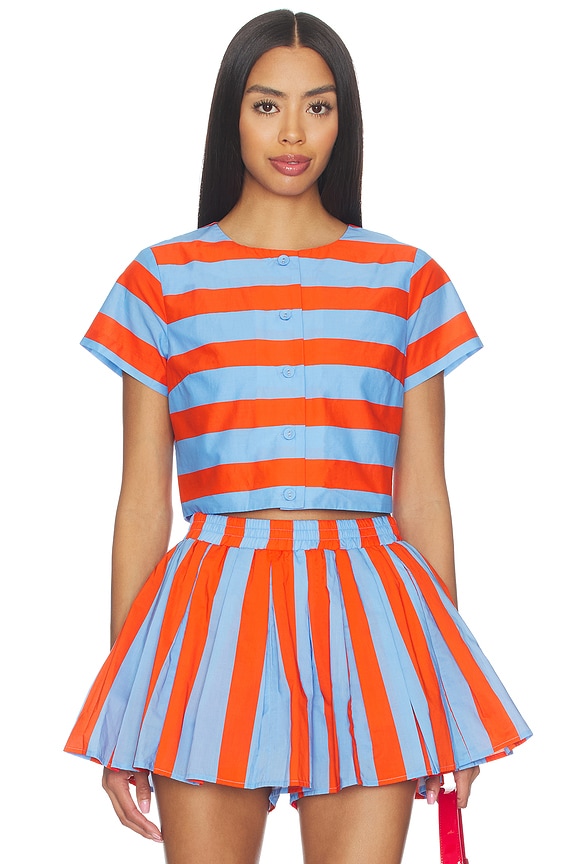 view 1 of 4 Primo Top in Blue Multi