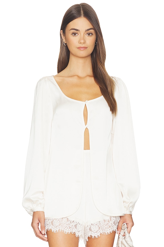 view 1 of 4 Nicolo Top in Cream