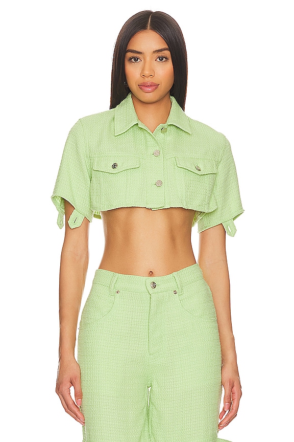 view 2 of 5 BLOUSON COURT L in Green