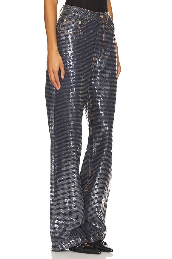 view 2 of 6 Milky Way Straight Leg Jeans in Dark Navy