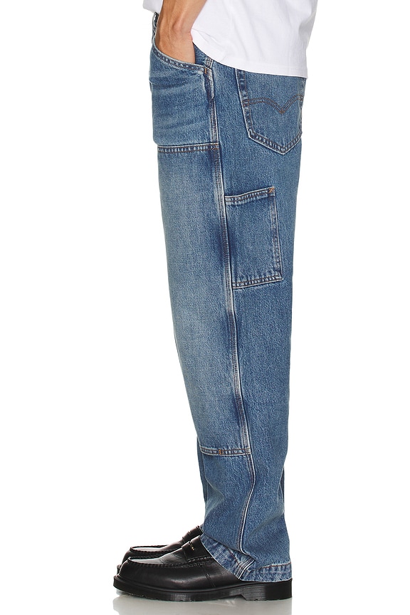 view 2 of 5 568 Loose Straight Double Knee Jean in Detroit Wash