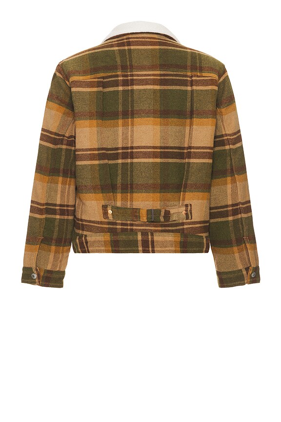 view 2 of 5 CHAQUETA in Barold Plaid Winter Moss