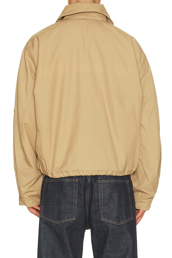 view 2 of 4 Blue Tab Pilot Jacket in Harvest Gold