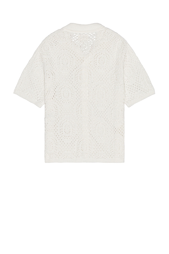 view 2 of 4 Sweater Camp Shirt in Egret