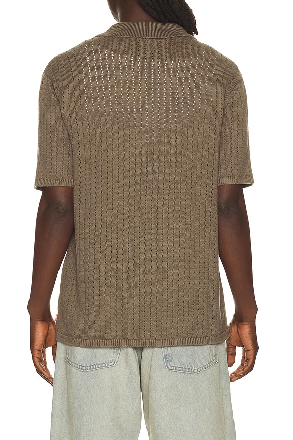 view 2 of 5 Costa Knit Camp Shirt in Bungee Cord