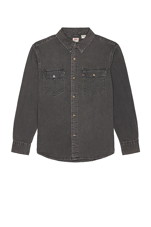 view 1 of 4 Relaxed Fit Western Shirt in Sophomore Year