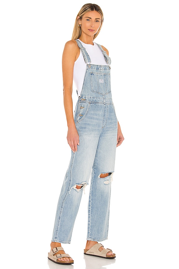 view 2 of 3 Vintage Overall in Bright Light