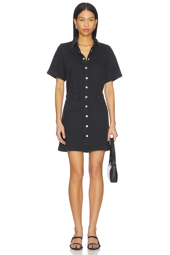 view 1 of 3 Short Sleeve Logan Western Dress in Capturing Moments