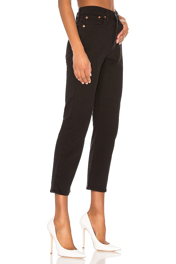 view 2 of 4 JEAN DROIT WEDGIE STRAIGHT in Black Heart