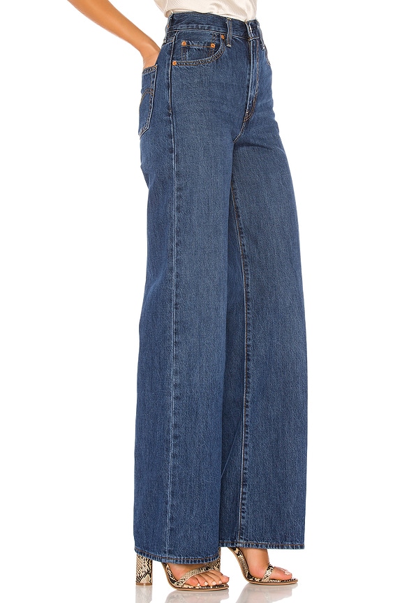 view 2 of 4 Ribcage Wide Leg Jean in High Times