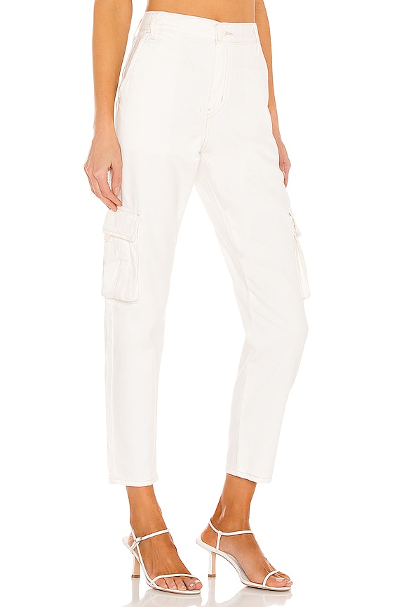 view 2 of 4 Loose Cargo Jeans in Cool Ecru