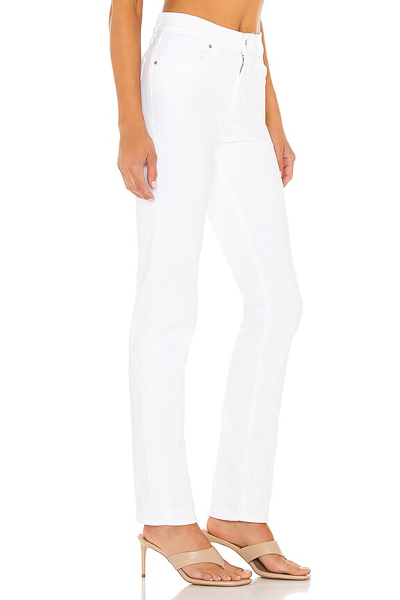 view 2 of 4 724 High Rise Straight in Western White