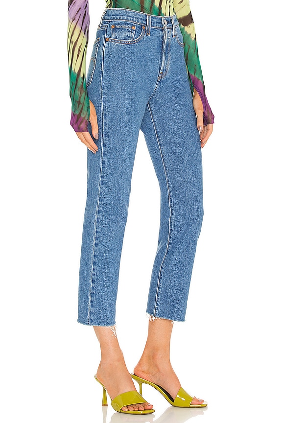 view 2 of 4 JEAN DROIT WEDGIE STRAIGHT in Jazz Wave