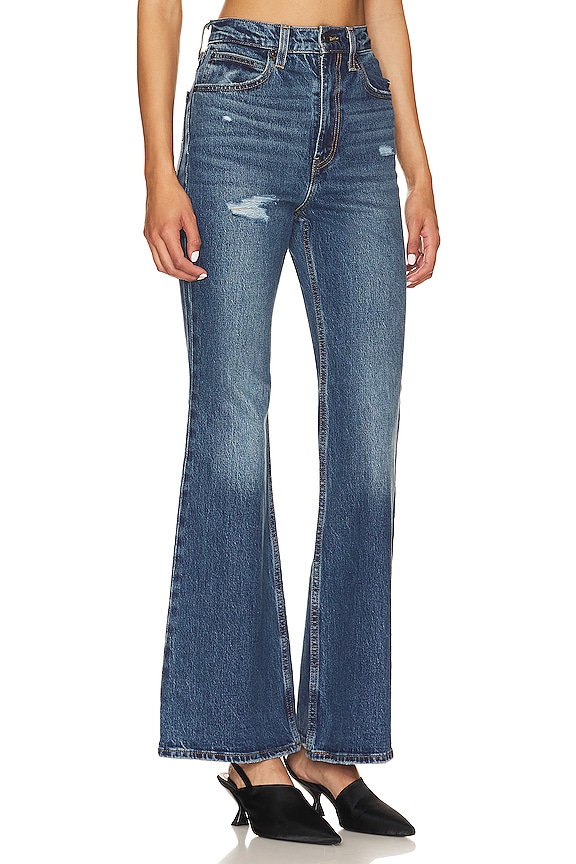 view 2 of 4 РАСКЛЕШЕННЫЕ ДЖИНСЫ 70S HIGH FLARE in Take It Out