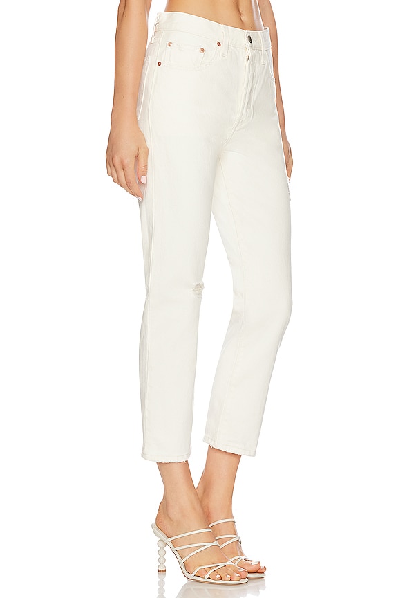 view 2 of 4 PANTALÓN 501 CROP in Ecru Booper