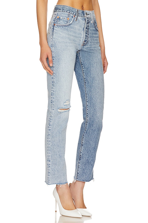 view 2 of 4 PANTALÓN 501 TWO TONE STRAIGHT in Two Tone Indigo