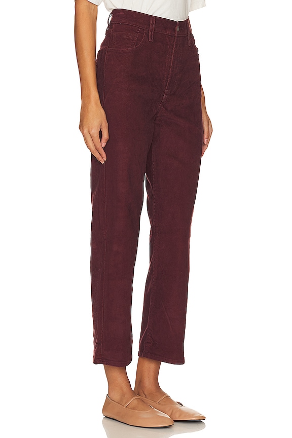 view 2 of 4 Ribcage Straight With Ankle Zip in Decadent Chocolate