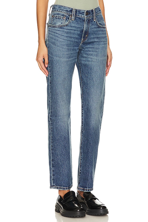 view 2 of 4 Middy Straight Jeans in On Trend