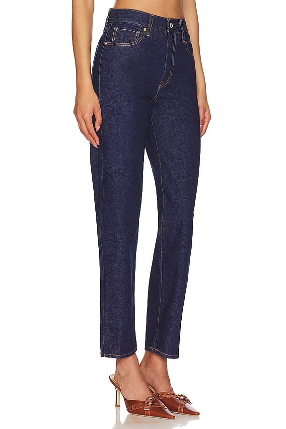 view 2 of 4 MIJ Column Straight in Dark Rinse