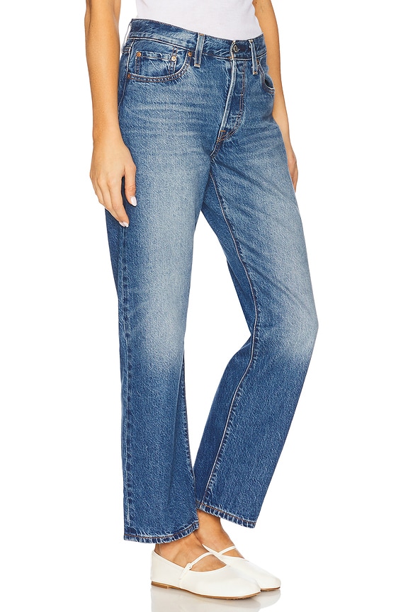 view 2 of 6 501 90-Е 501 90S in Underline Light Wash