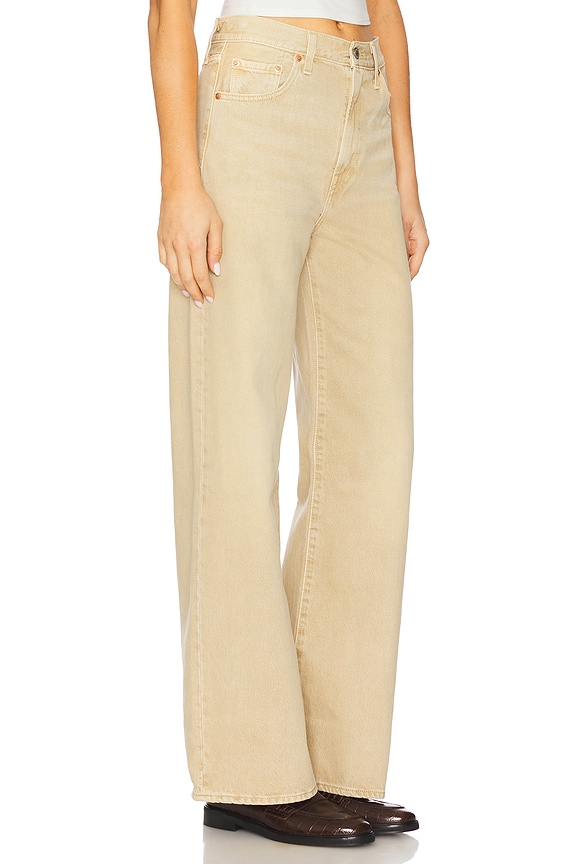 view 2 of 6 Ribcage Wide Leg Jeans in Scraped Travertine