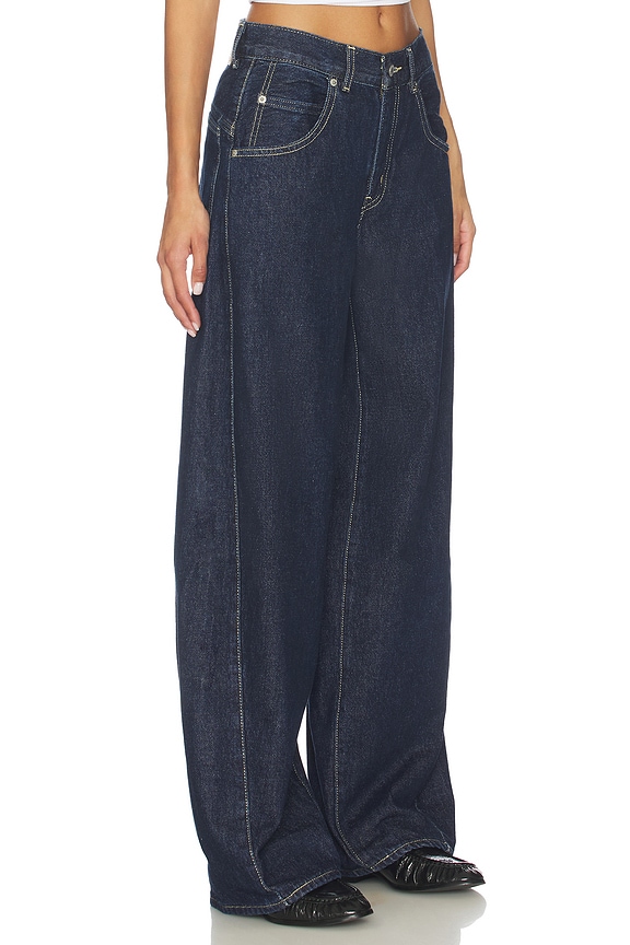 view 2 of 6 Super Baggy Barrel Jeans in Shaded View