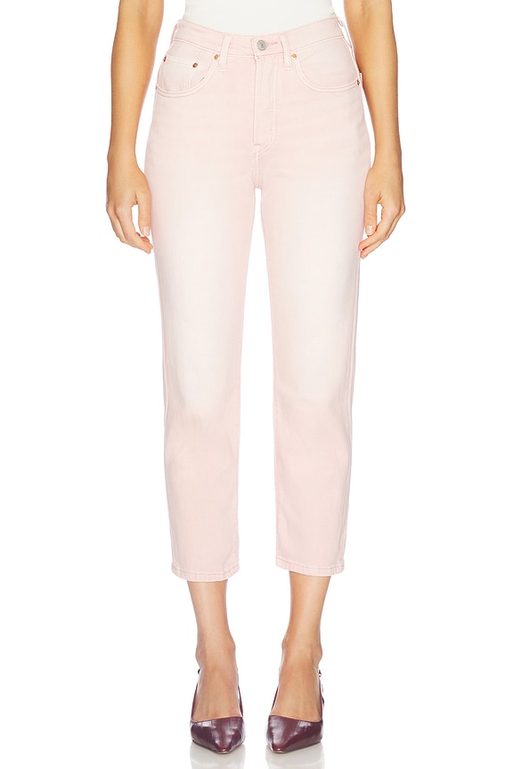 view 1 of 6 501 Crop Straight in Chipped Sepia Rose