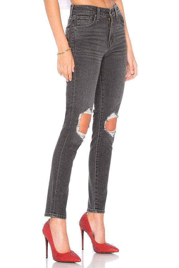 view 2 of 4 JEAN SKINNY 721 HIGH RISE SKINNY in Rugged Black