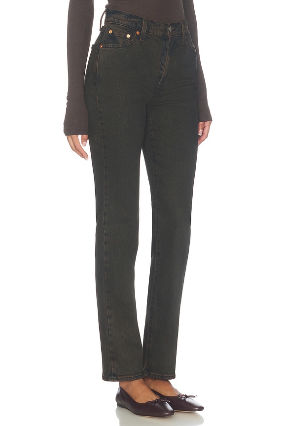view 2 of 6 Ribcage Slim Straight Jean in Over A Cup