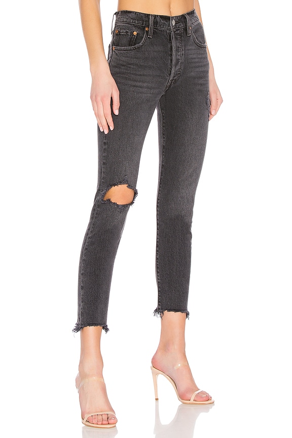 view 2 of 4 501 Skinny in Well Worn Black