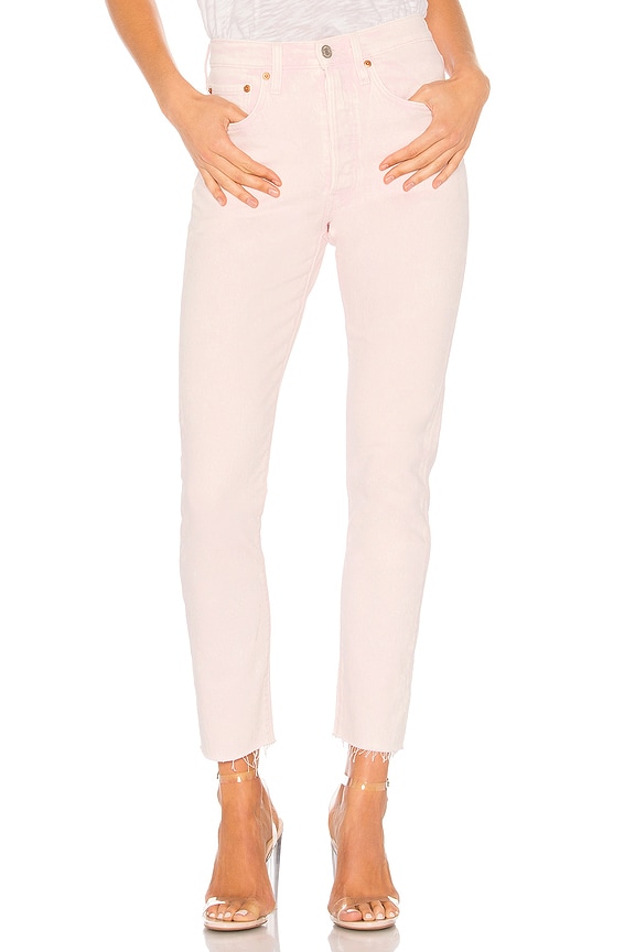 view 1 of 4 501 Skinny in Acid Light Lilac