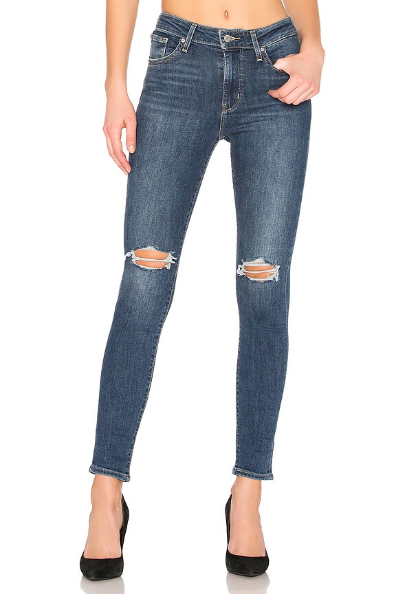 view 1 of 4 721 High Rise Skinny in Indigo Luna