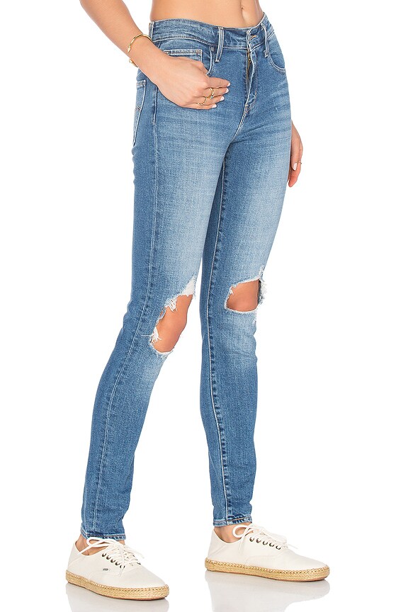 view 2 of 4 УЗКИЕ ДЖИНСЫ 721 HIGH RISE SKINNY in Rugged Indigo