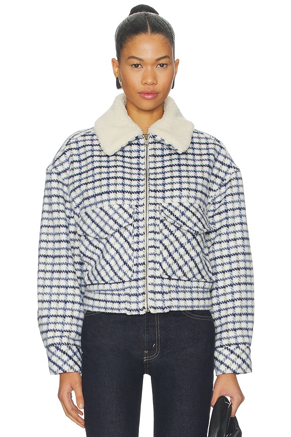 view 2 of 6 Shrunken 90s Wooly Trucker in Dowsett Plaid Birch