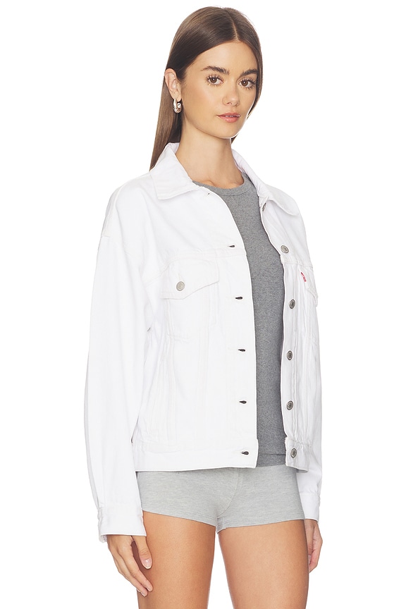 view 2 of 4 90s Trucker Jacket in Tooth Fairy