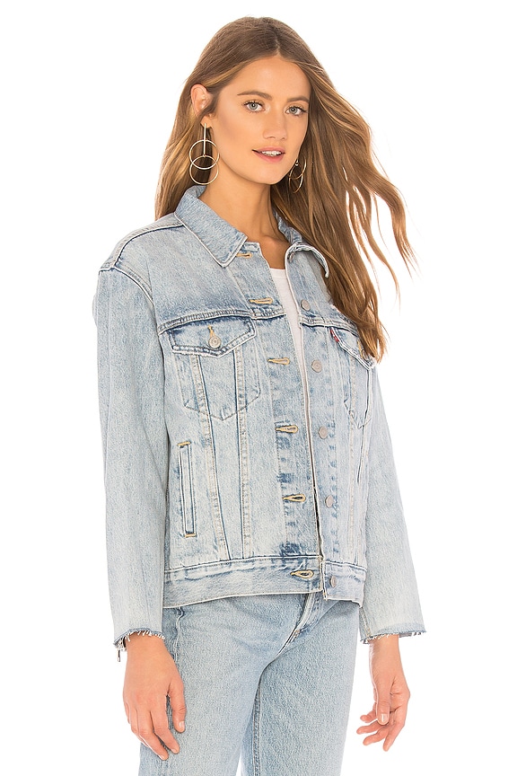 view 2 of 4 Ex Boyfriend Trucker Jacket in Zip By