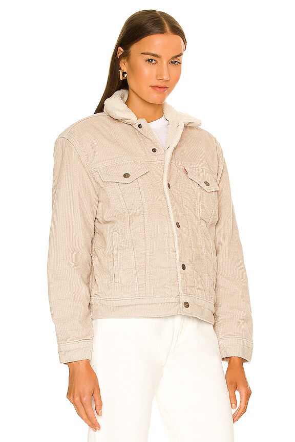 view 2 of 4 BLOUSON EX-BOYFRIEND in Pebble Cement