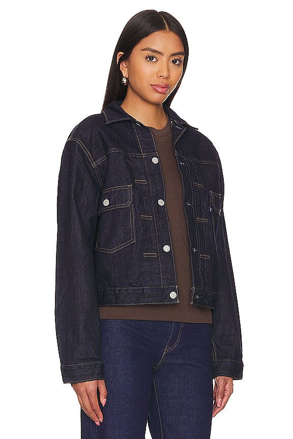 view 2 of 4 MIJ Classic Type II Jacket in Dark Rinse